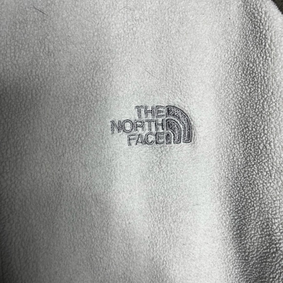 The north face full zip fleece jacket women’s size large white - Picture 3 of 11